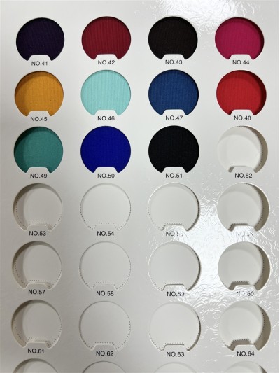 DG-BT recycled milk silk stretch frame 95% recycled polyester 5% spandex 210g/㎡ side view